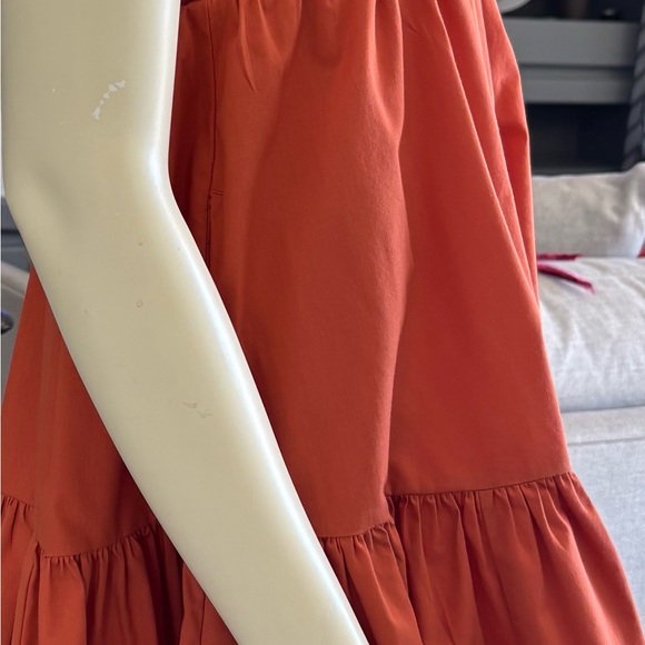 Abercrombie & Fitch Terracotta Smocked Dress - Picture 5 of 13